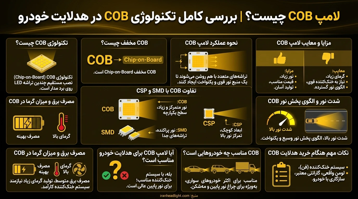 لامپ COB