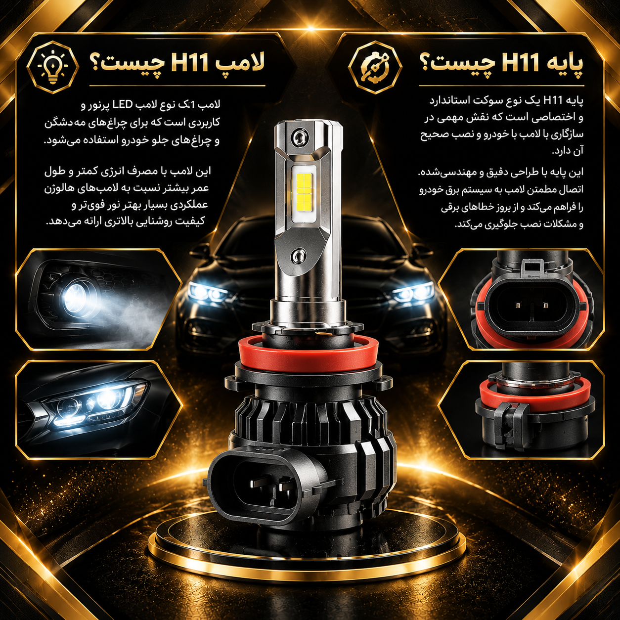 پایه h11 چیست