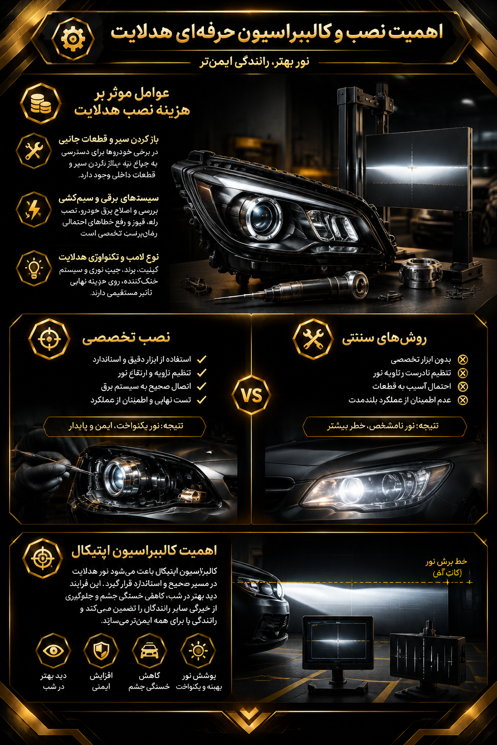 نصب هدلایت