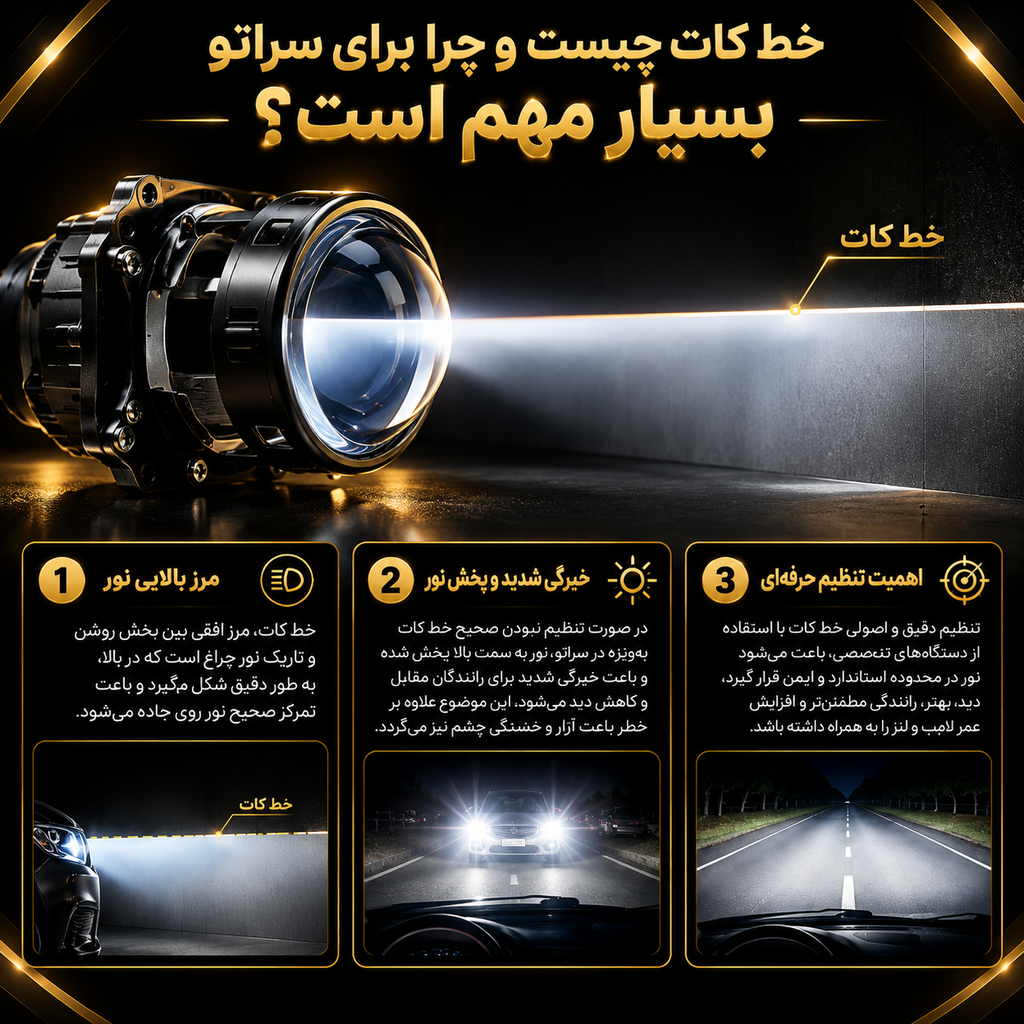 خط کات هدلایت سراتو