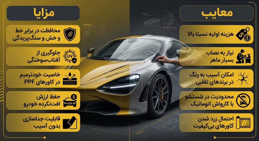معایب و مرایای کاور خودرو