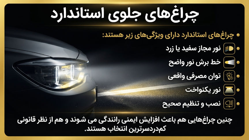 هدلایت استاندارد